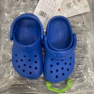 CROCS Kids Classic Blue Water Shoes
